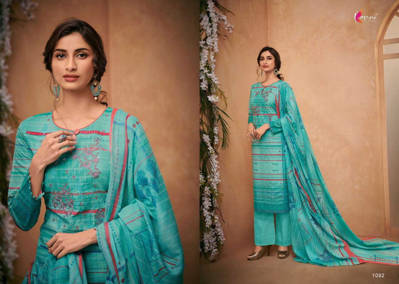 Kesari Trendz Alisa Vol 12 Cambric Cotton Printed Suit Kesari Trendz Alisa Vol 12 Cambric Cotton Printed Suit
